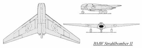 BMW Strahlbomber II  3 view