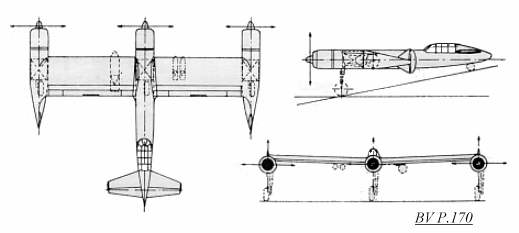 BV P.170  3 view