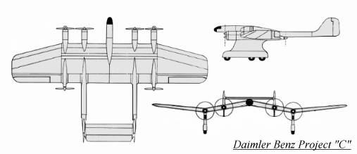 Daimler Benz Project C  3 view