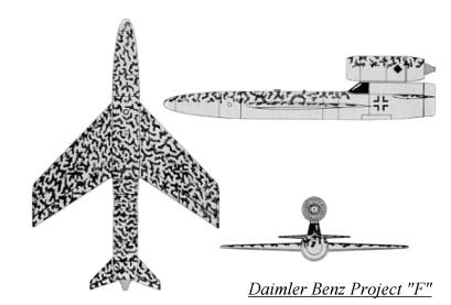 Daimler Benz Project F  3view