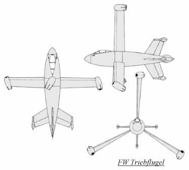 Fw Triebflugel  3 view