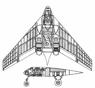 He P.1079B/II  cutaway view