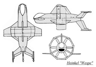 Heinkel Wespe  3 view