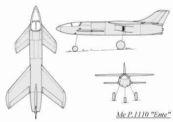 Me P.1110 Ente